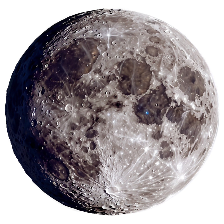 Moon Surface Landscape View Png Rxc