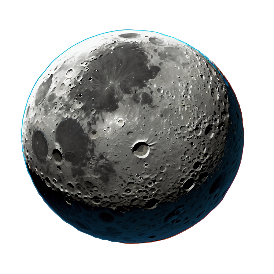 Moon Surface With Tranquility Base Png Mgr