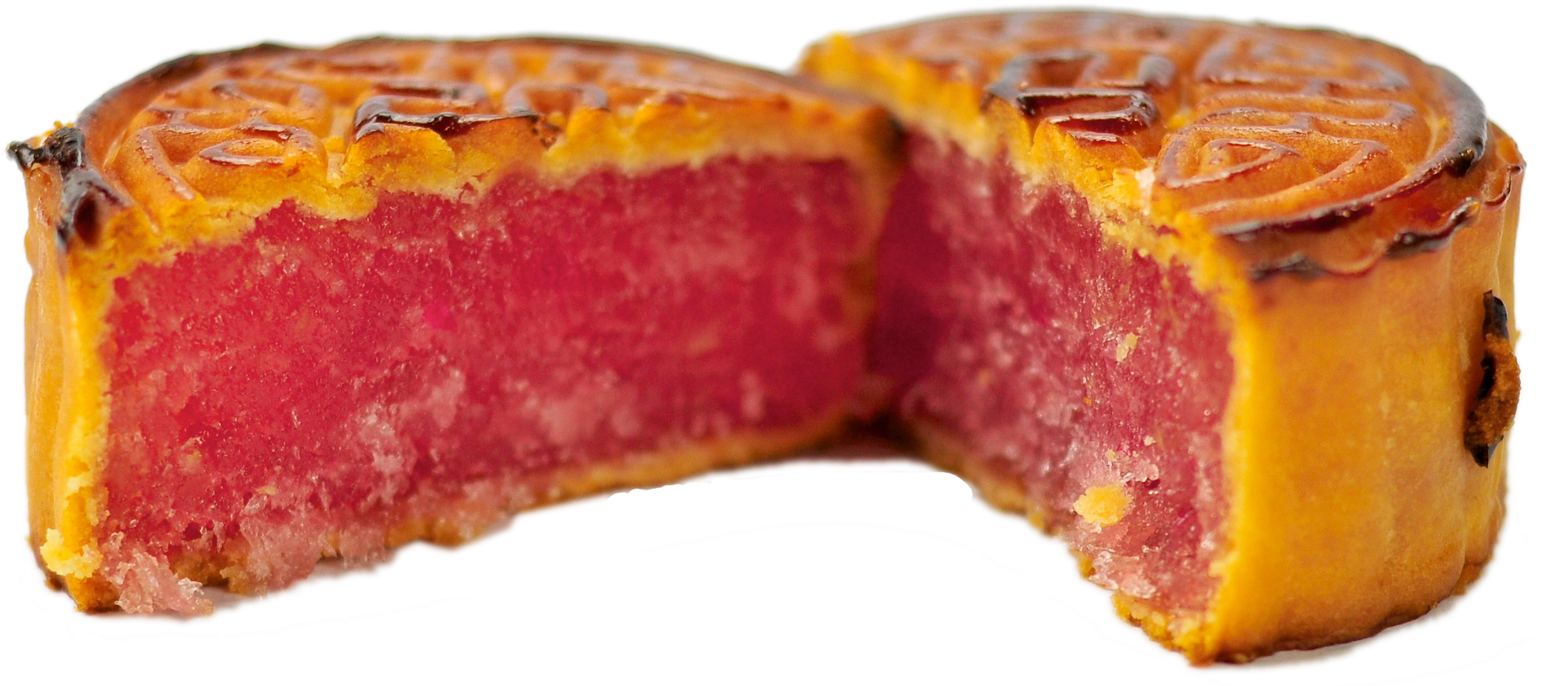 Mooncake Cross Section View