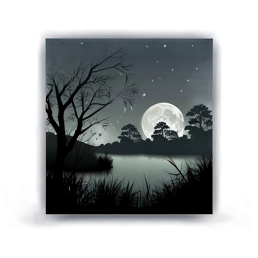 Moonlight Scene Transparent Png 86