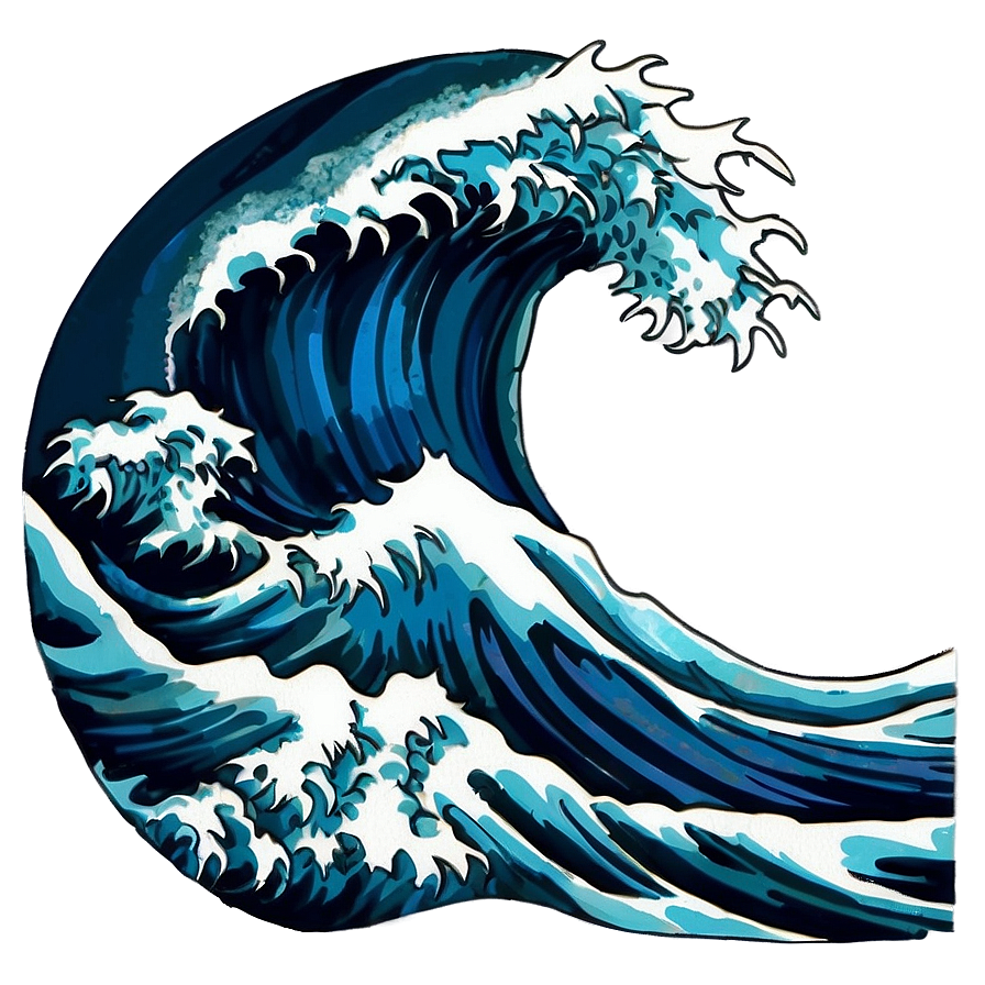 Moonlit Ocean Wave Png Vpu