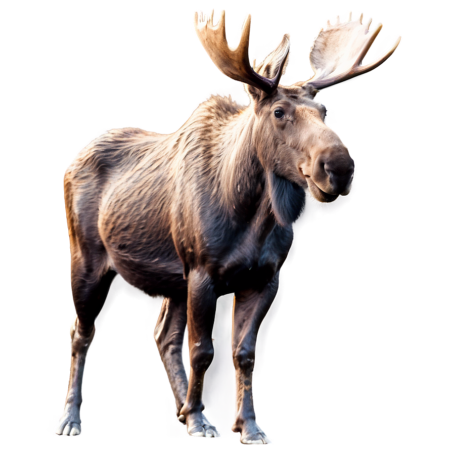 Moose At Dawn Png Qxp80