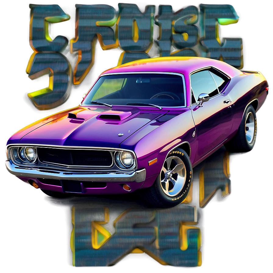 Mopar Muscle Car Graphic Png 06252024