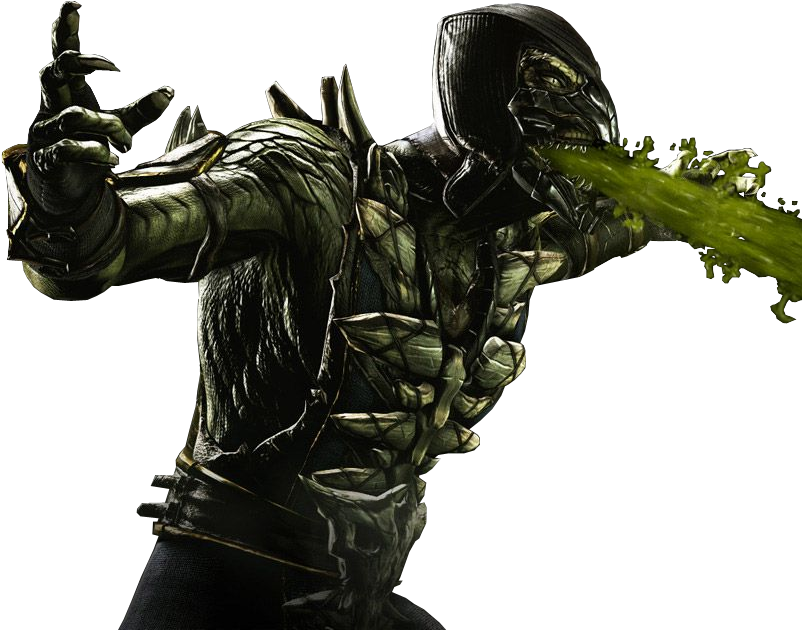 Mortal Kombat Reptile Acid Spit