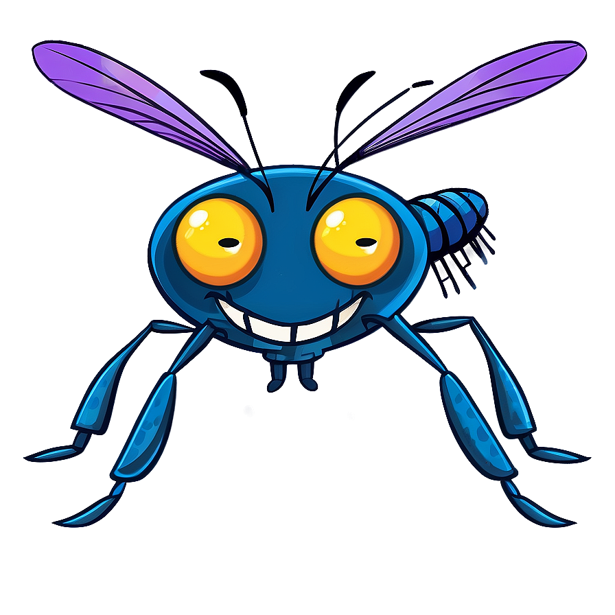 Mosquito Cartoon Character Png Uem