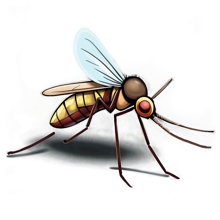 Mosquito Drawing Png 42