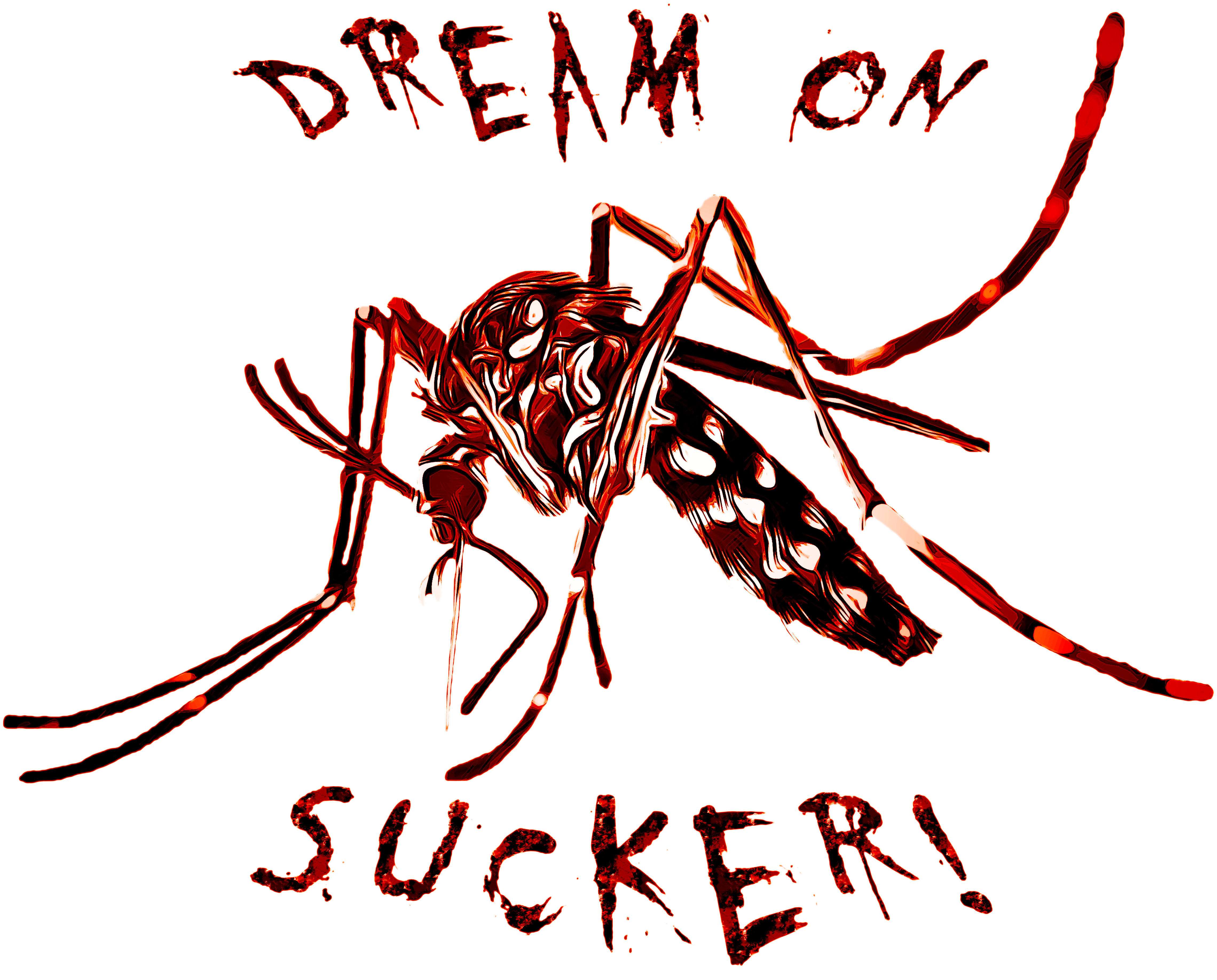 Mosquito Dream On Sucker Artwork
