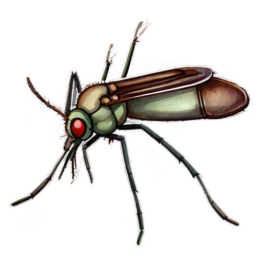 Mosquito In Watercolor Png 94