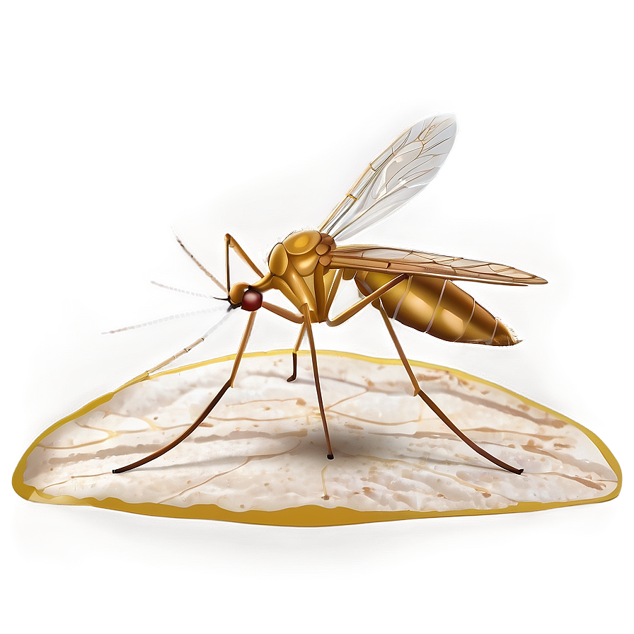 Mosquito On Leaf Png Iad37