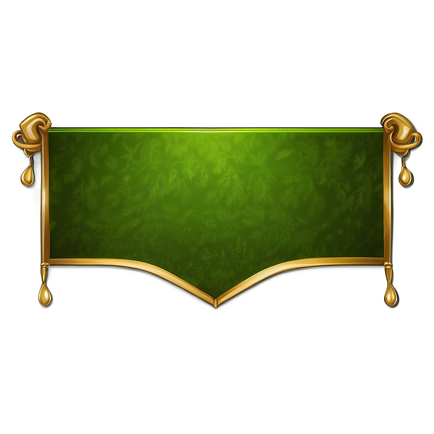 Moss Green Banner Png 68