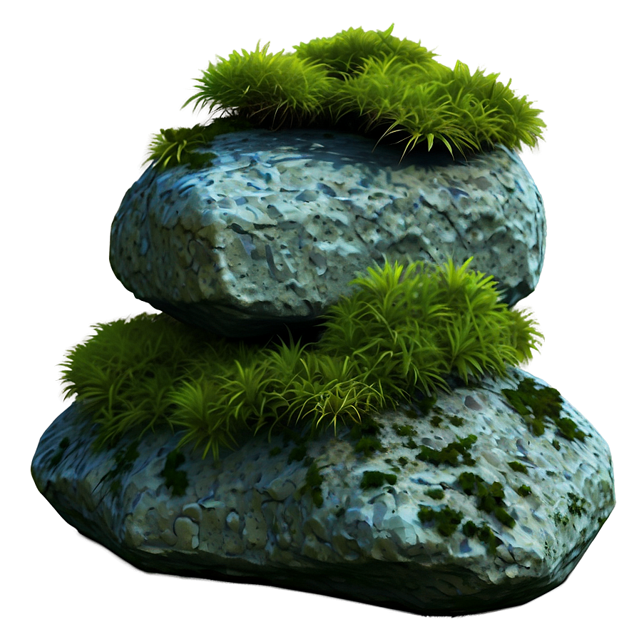 Mossy Rocks Png Tav3