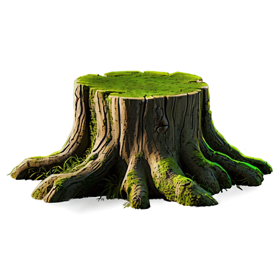 Mossy Tree Stump Png Nui72