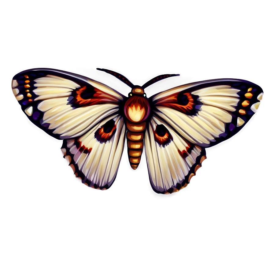 Moth Pattern Background Png Ycf