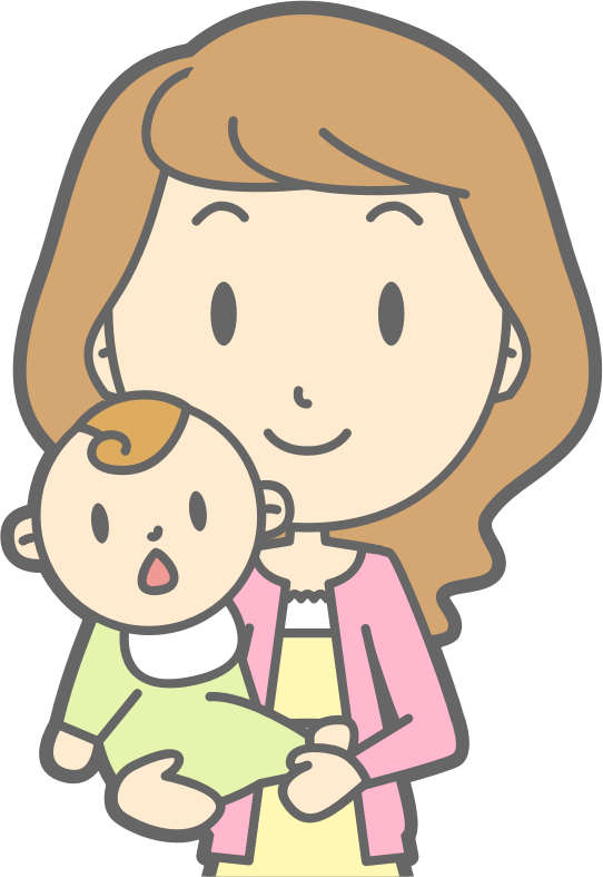 Motherand Baby Cartoon