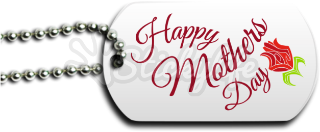 Mothers Day Dog Tag Greeting