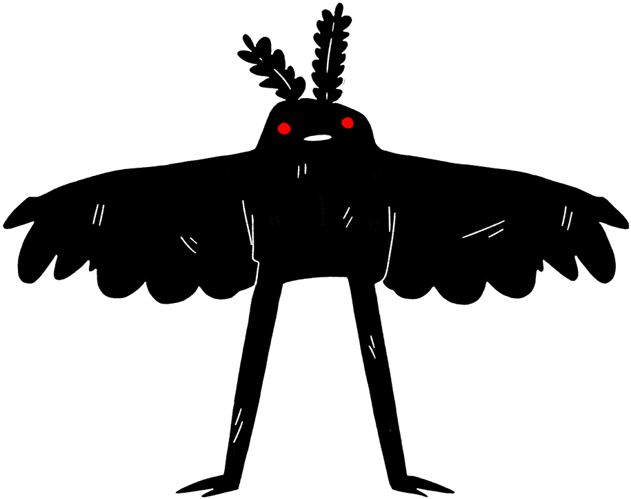 Mothman Cartoon Interpretation