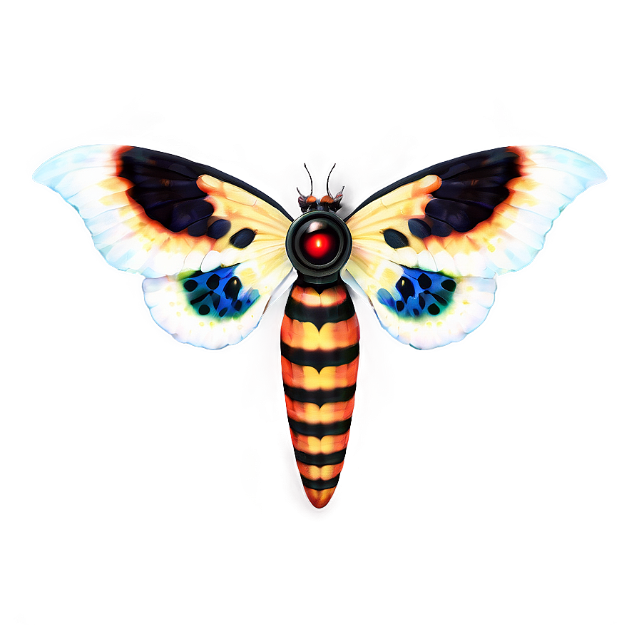 Mothra Fire Background Png 06252024