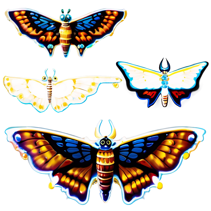 Mothra Radiant Wings Png Unh