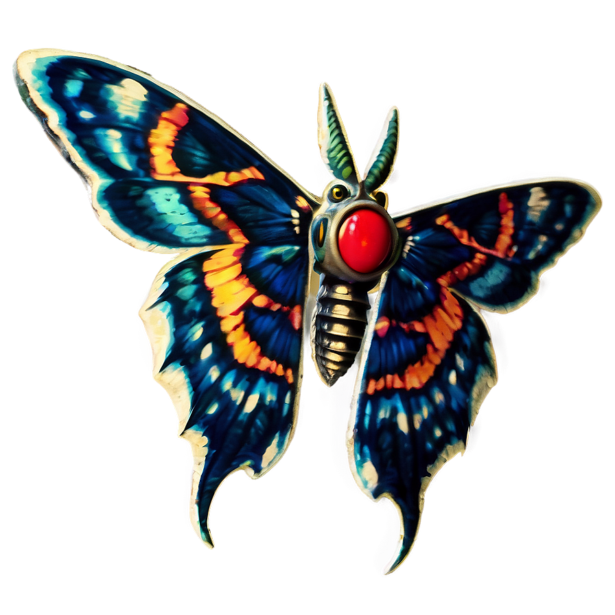 Mothra Vintage Look Png Qtx18