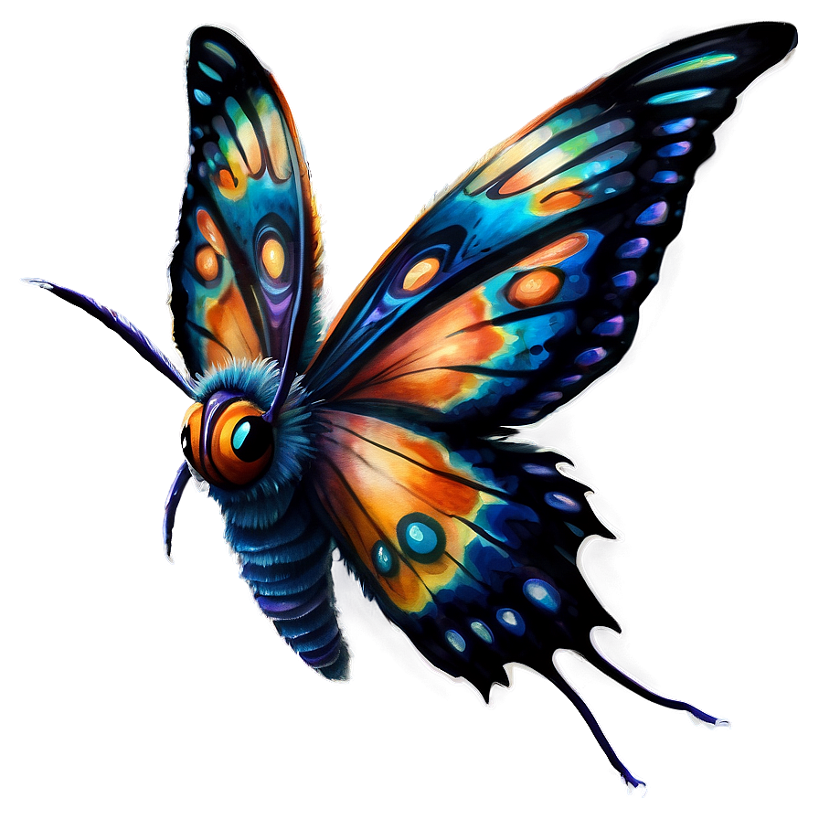 Mothra Watercolor Png 06252024