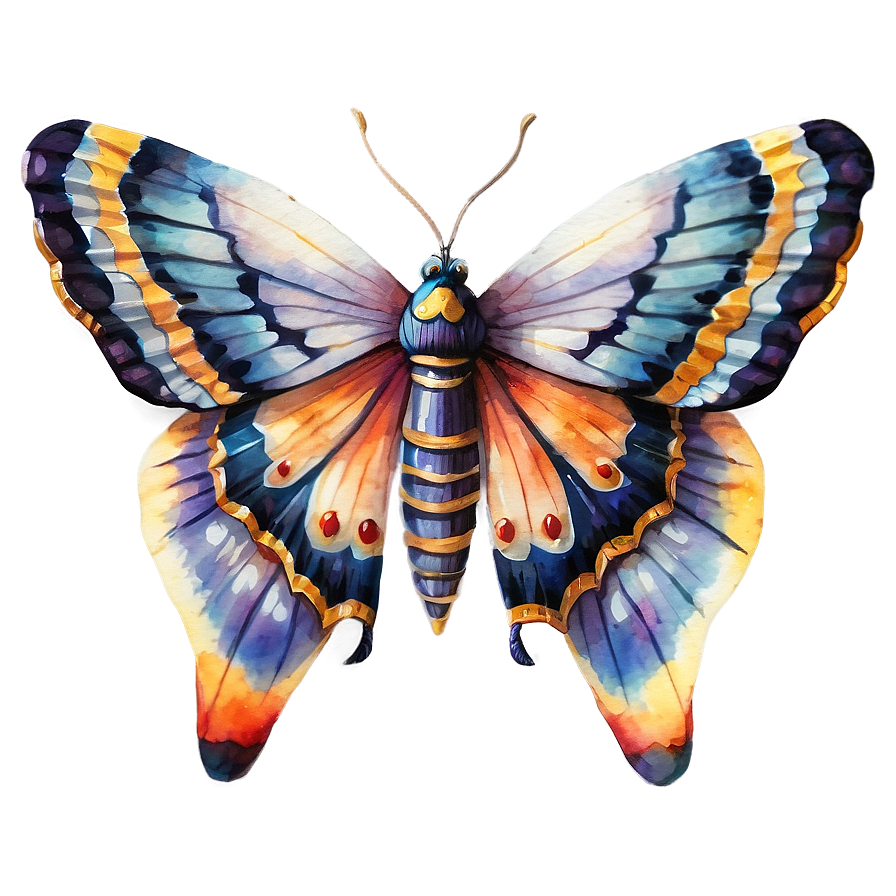 Mothra Watercolor Png 17