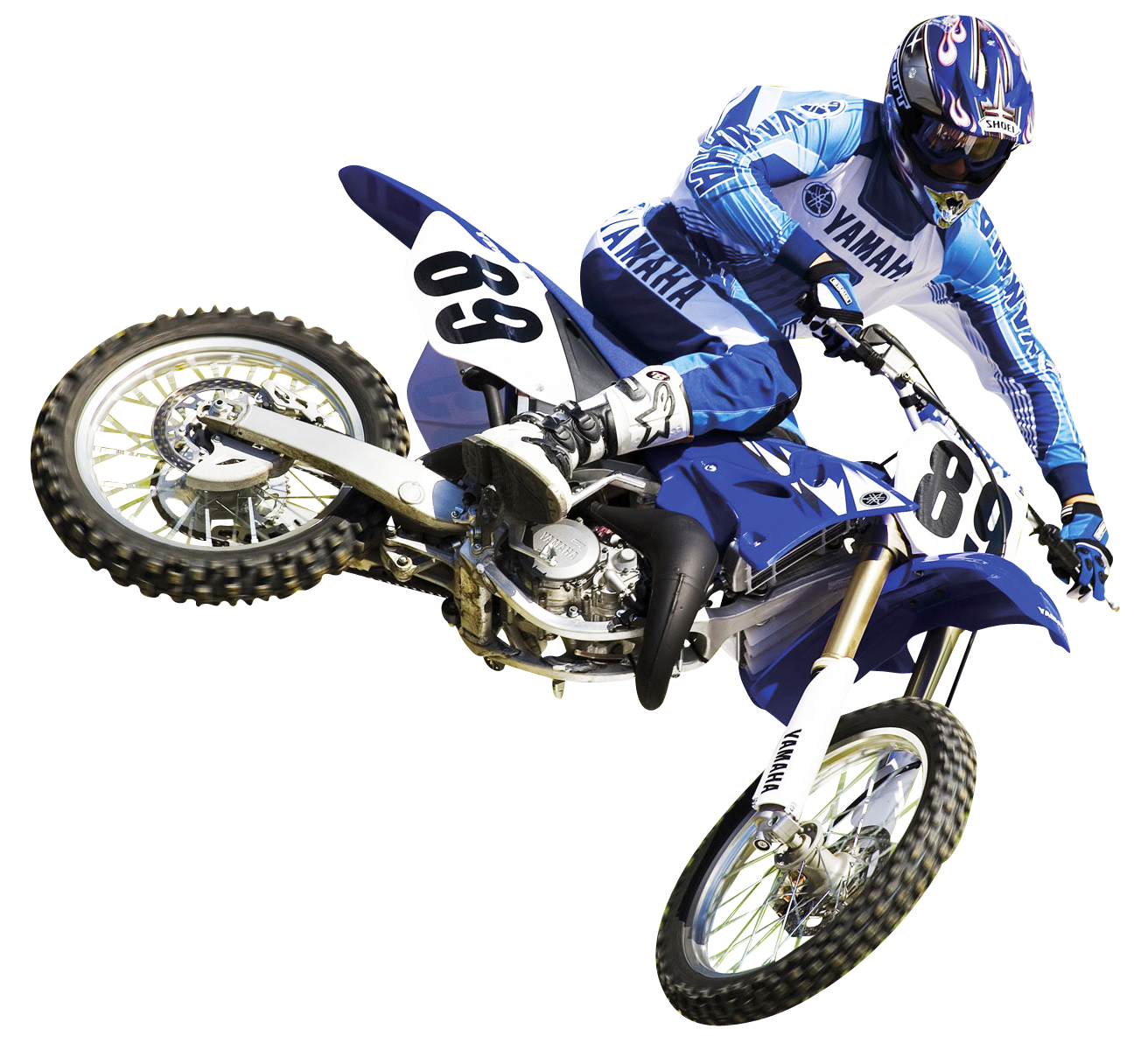 Motocross Rider Midair Stunt Yamaha89.png