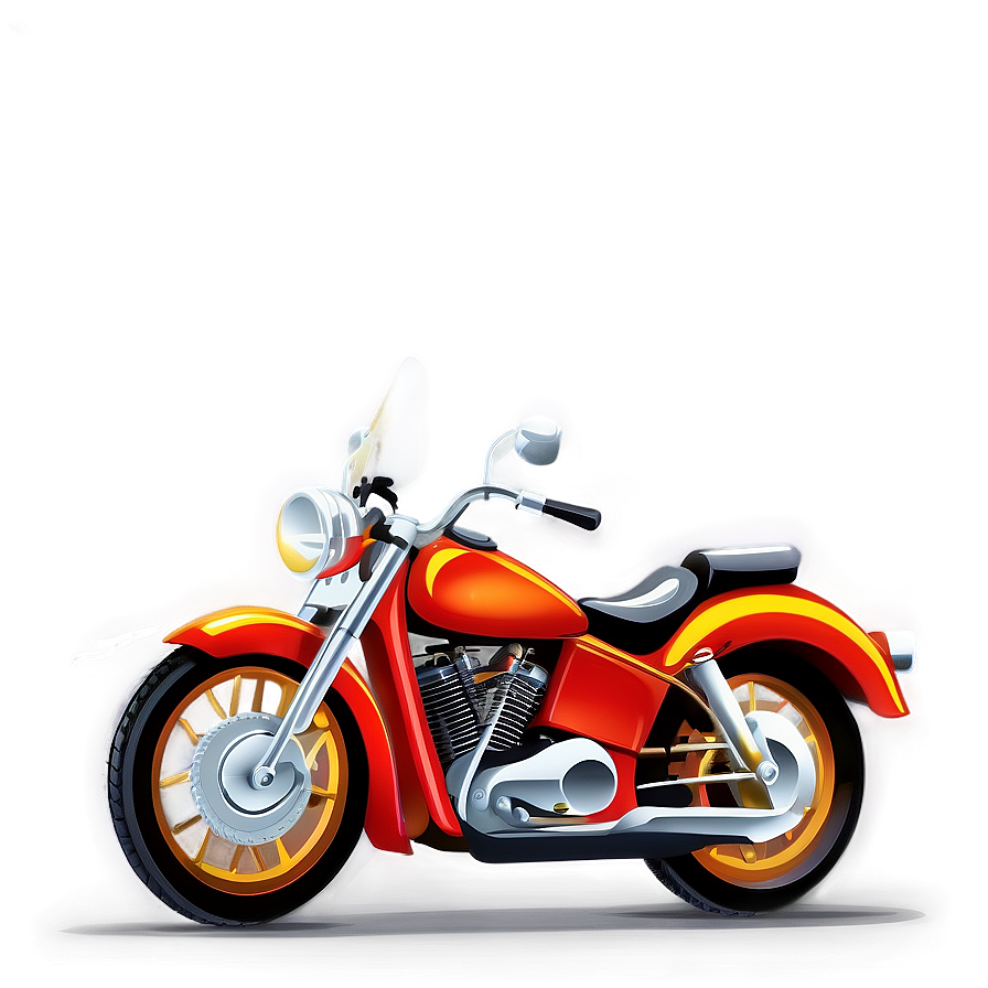 Motorcycle Car Vector Clipart Png Hby46