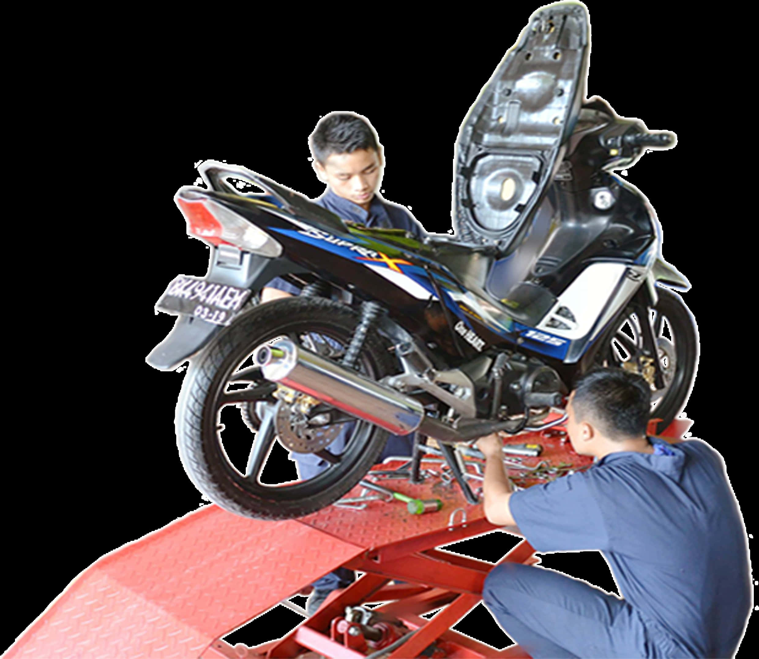 Motorcycle Maintenance Session