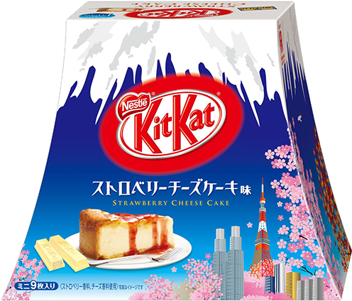 Mount Fuji Strawberry Cheesecake Kit Kat