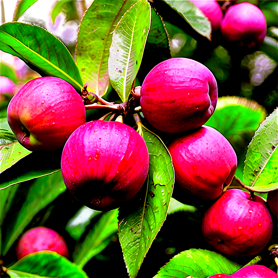 Mountain Apple Orchard Png Odk57