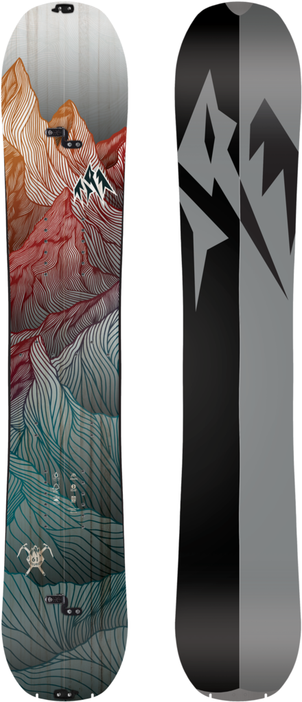 Mountain Contour Snowboard Design