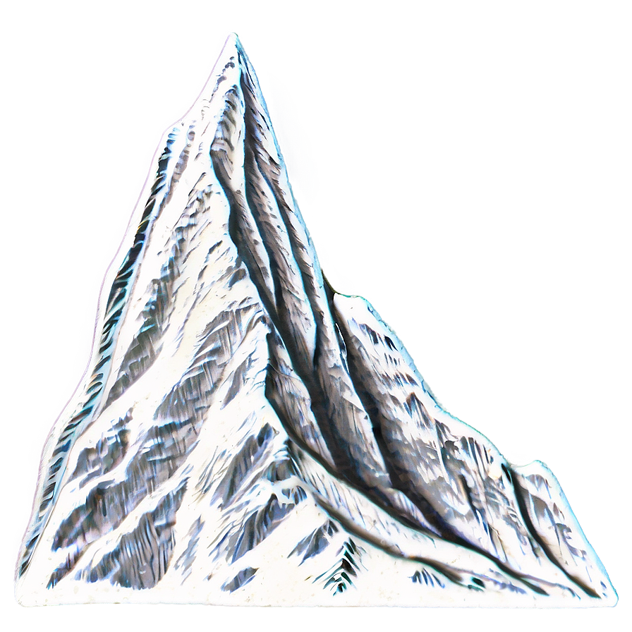 Mountain Doodle Png Trc