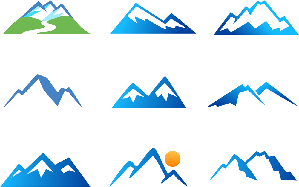 Mountain_ Icons_ Collection