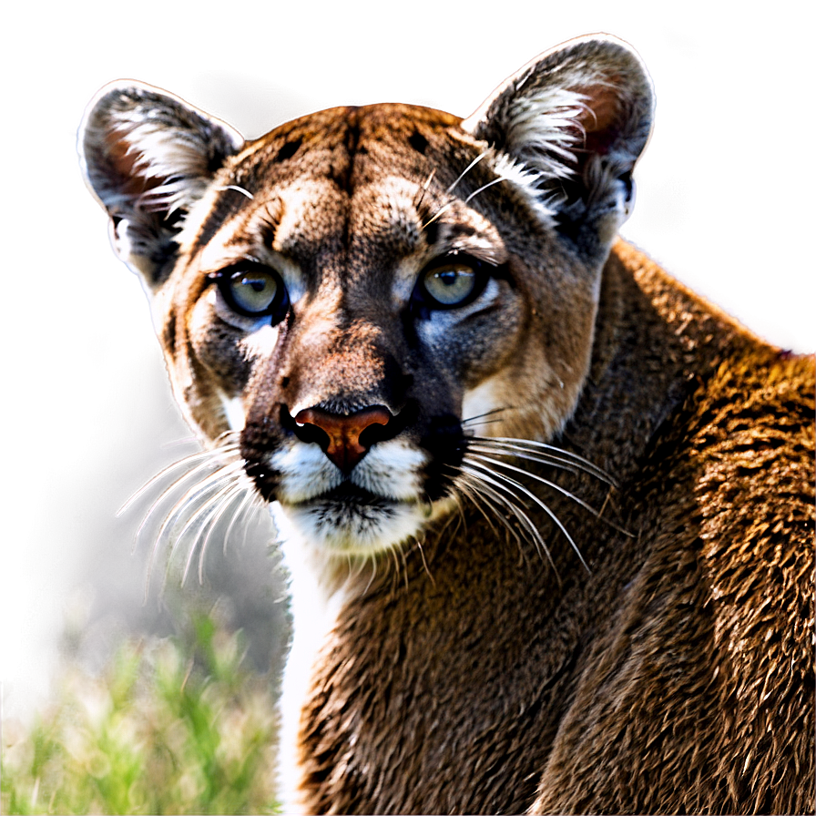 Mountain Lion In Summer Png 06262024