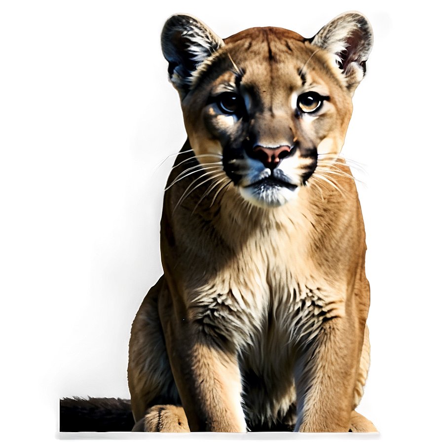 Mountain Lion Portrait Png Vox41