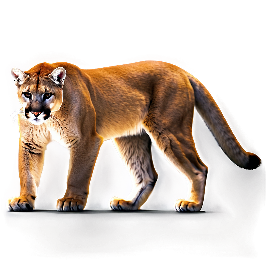 Mountain Lion Sketch Png 36