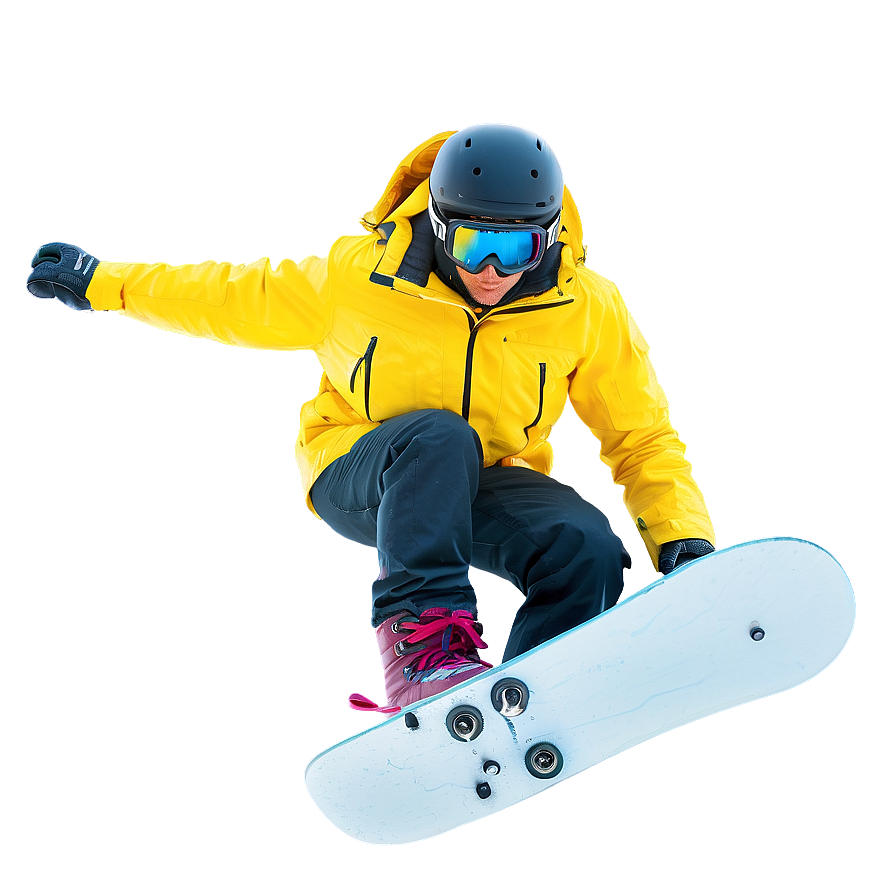 Mountain Snowboarding Png Nqg