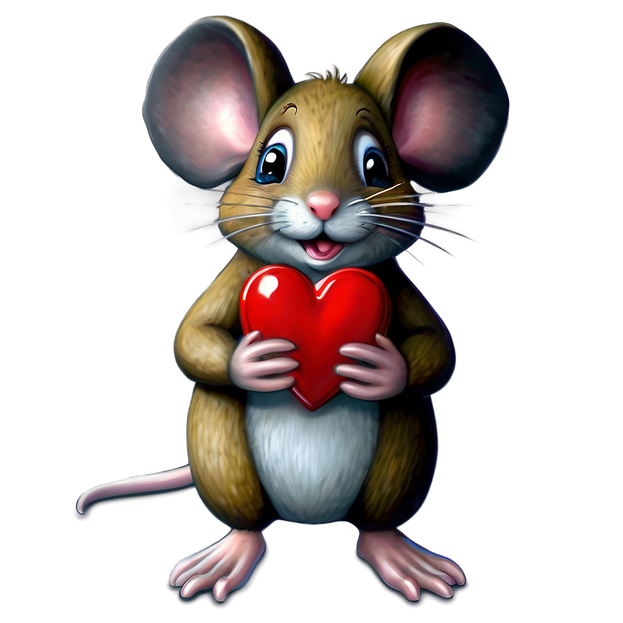 Mouse In Love Png Yqk69