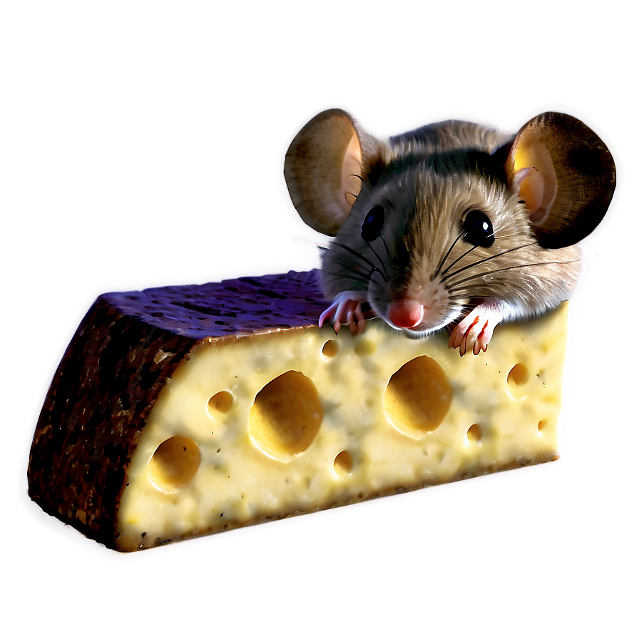 Mouse With Cheese Png Ntj4