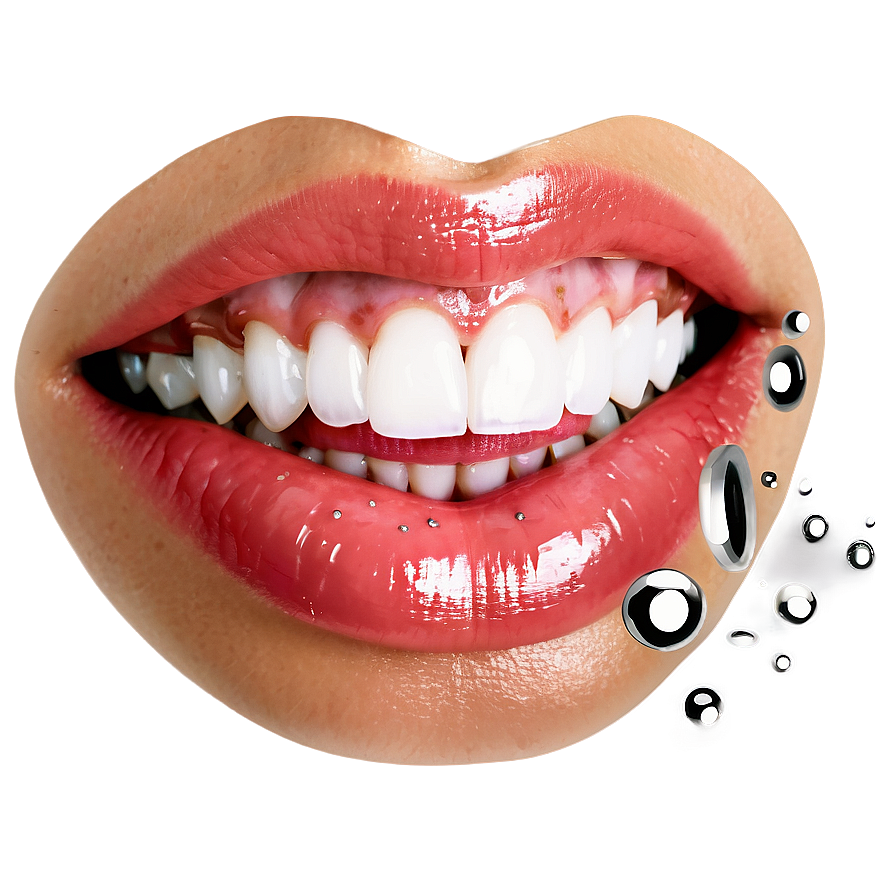 Mouth With Piercing Png 05242024