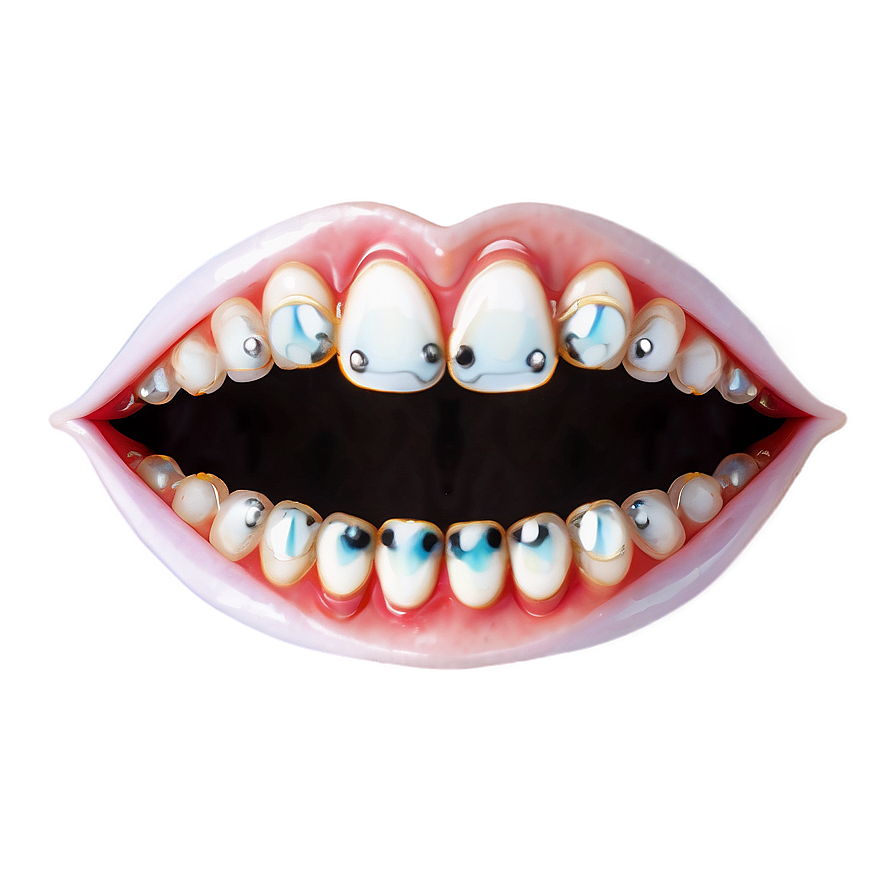Mouth With Piercing Png Obv