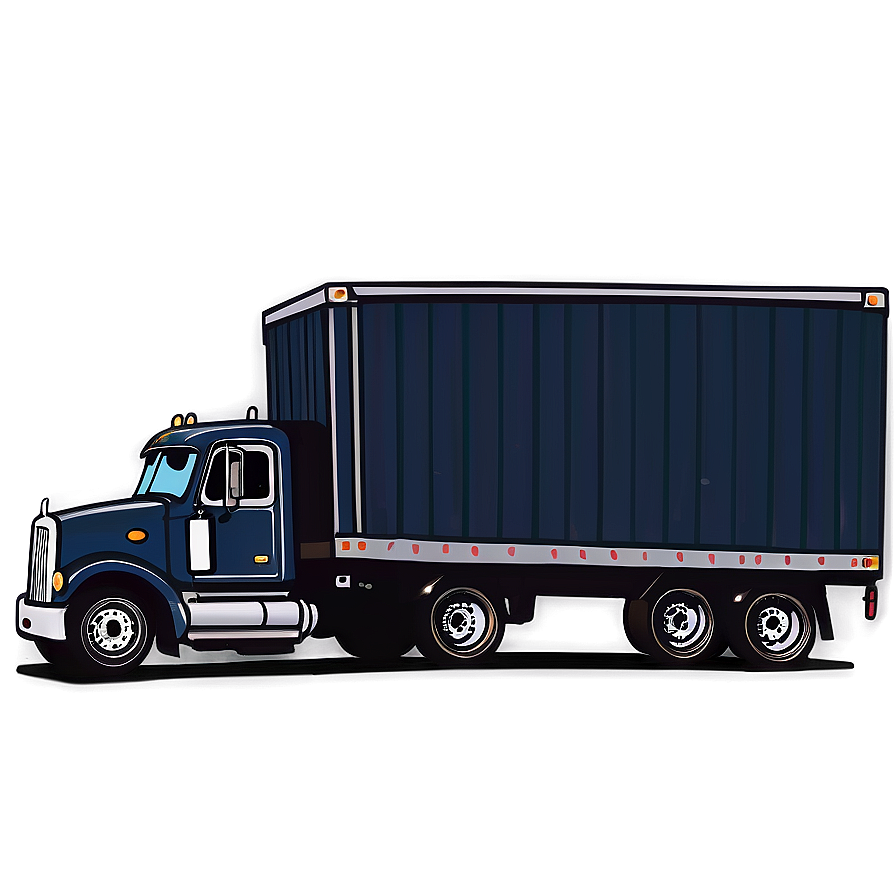 Moving Box Truck Clipart Png 21