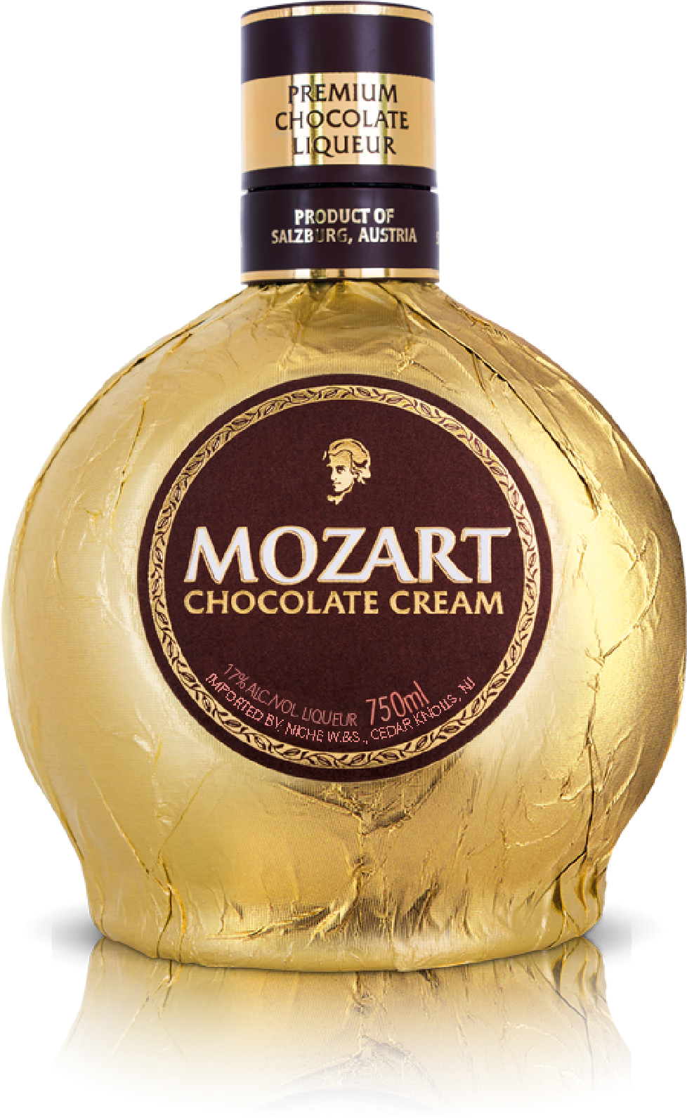 Mozart Chocolate Cream Liqueur Bottle