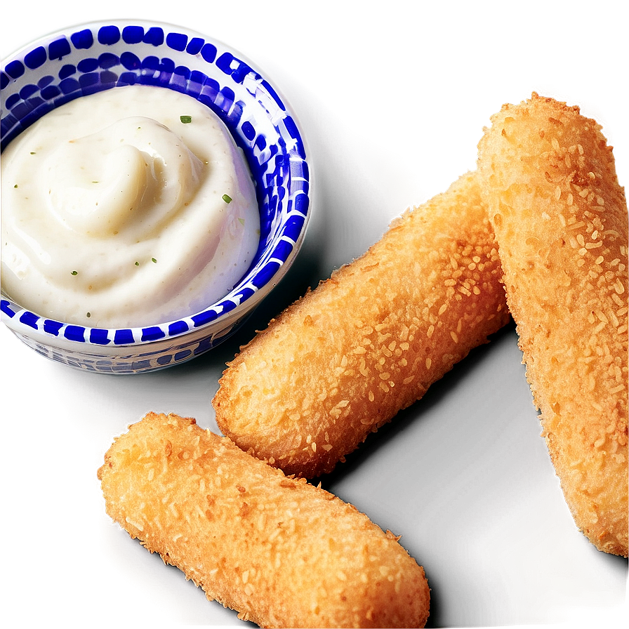 Mozzarella Sticks With Garlic Dip Png Uaf