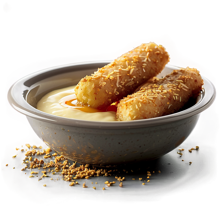 Mozzarella Sticks With Honey Mustard Png Fbd