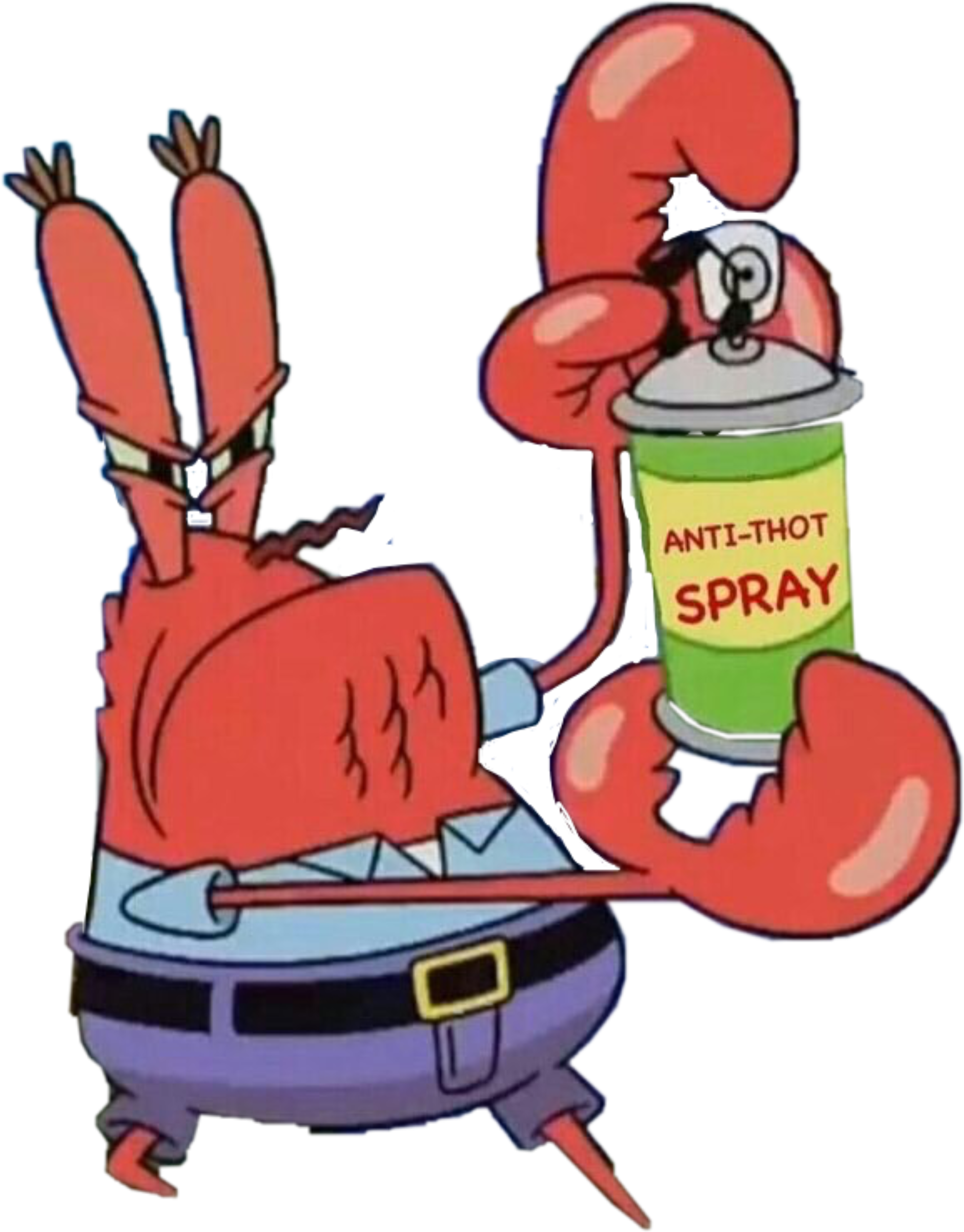 Mr Krabs Anti Thot Spray