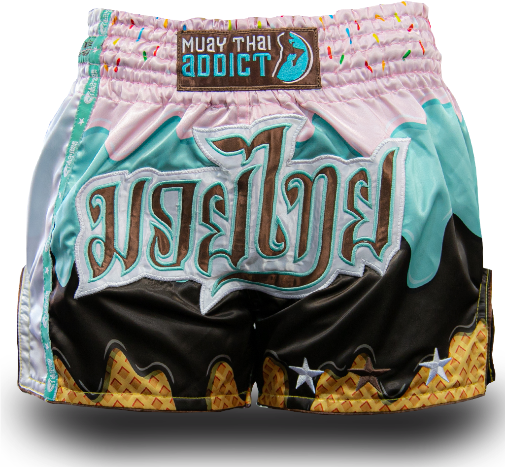Muay Thai Shorts Colorful Design