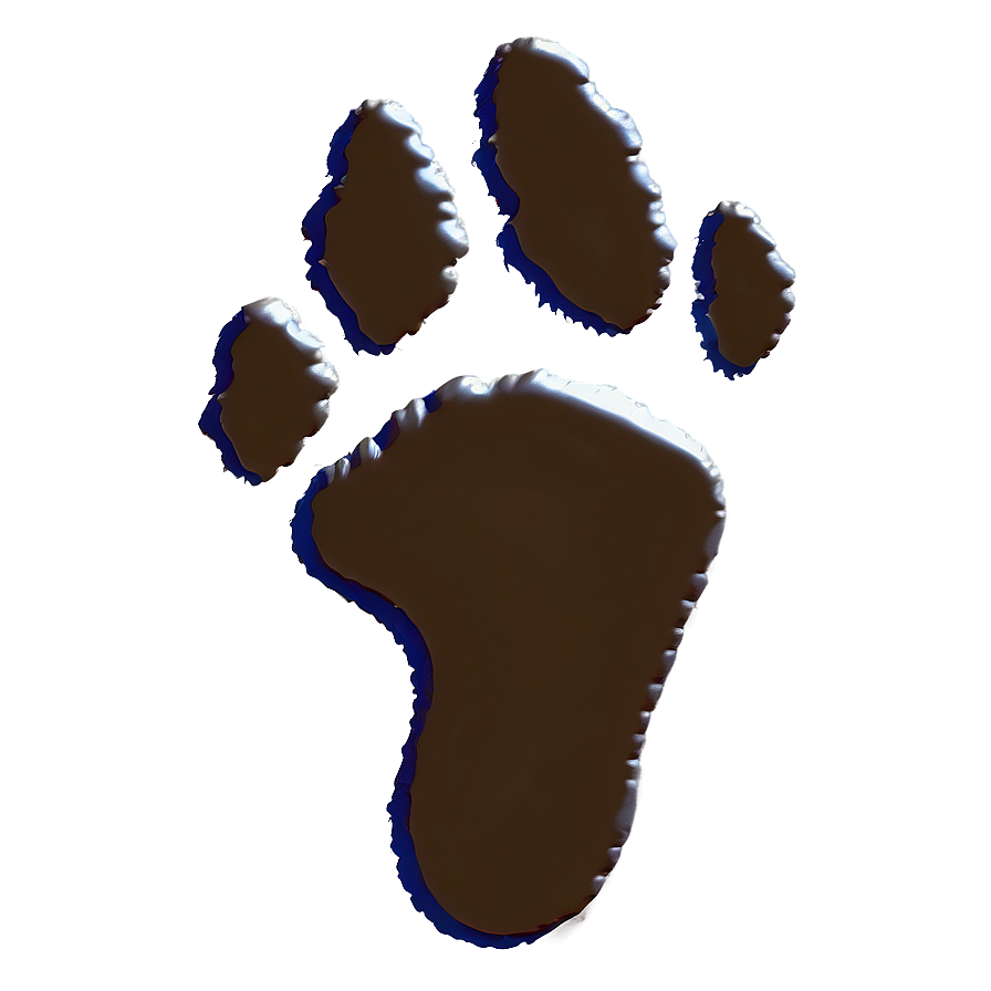 Mud Splatter Footprint Png 06262024