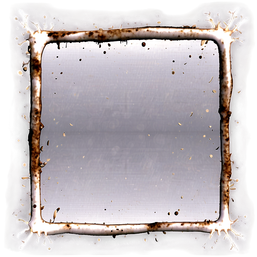 Mud Splatter Frame Border Png 82