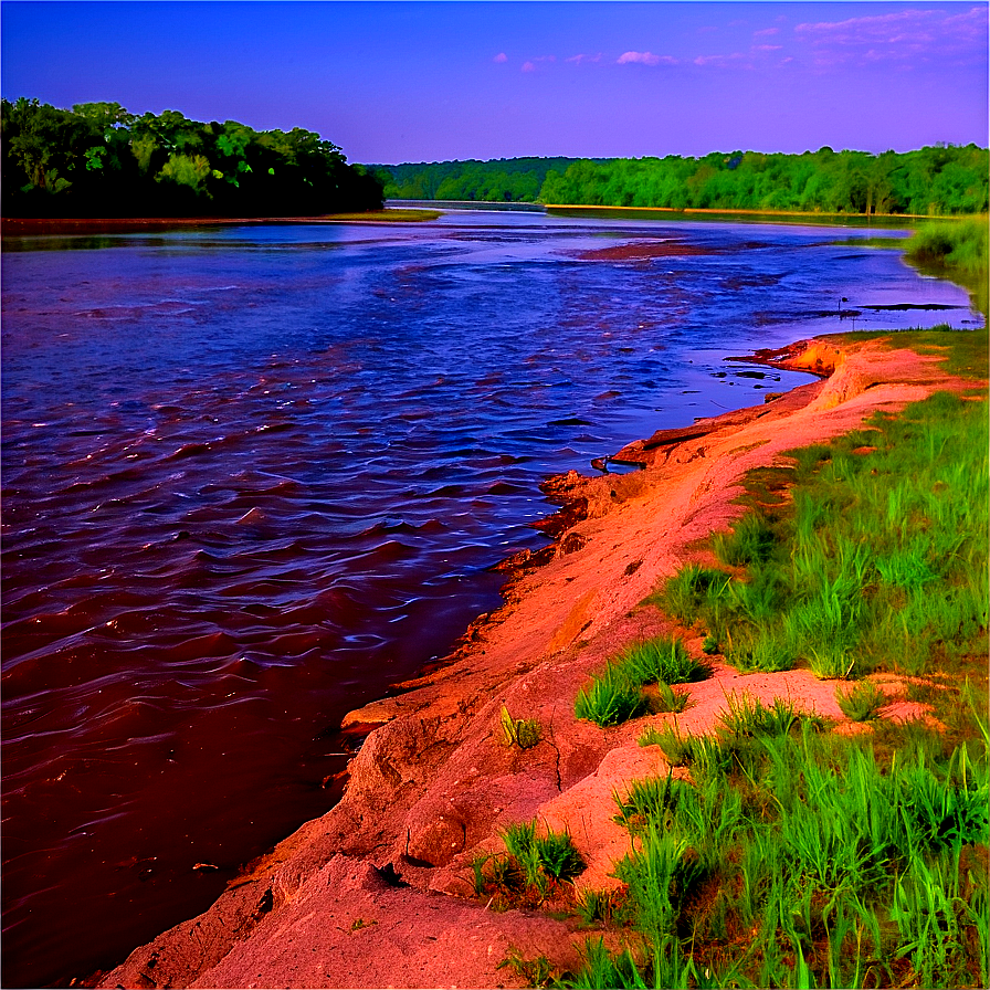 Muddy Mississippi Riverbanks Png 06252024